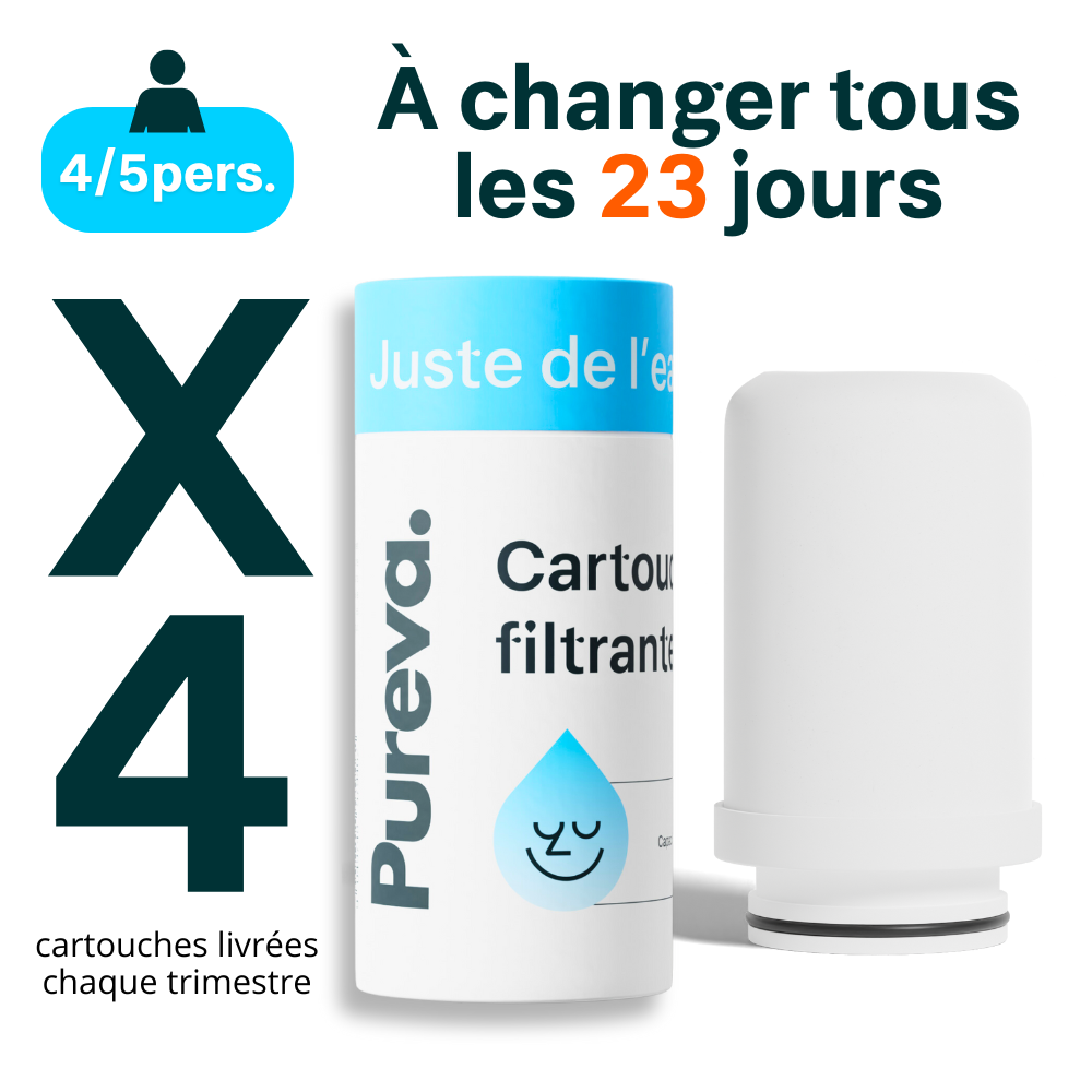 Cartouches Pureva One (3 mois)