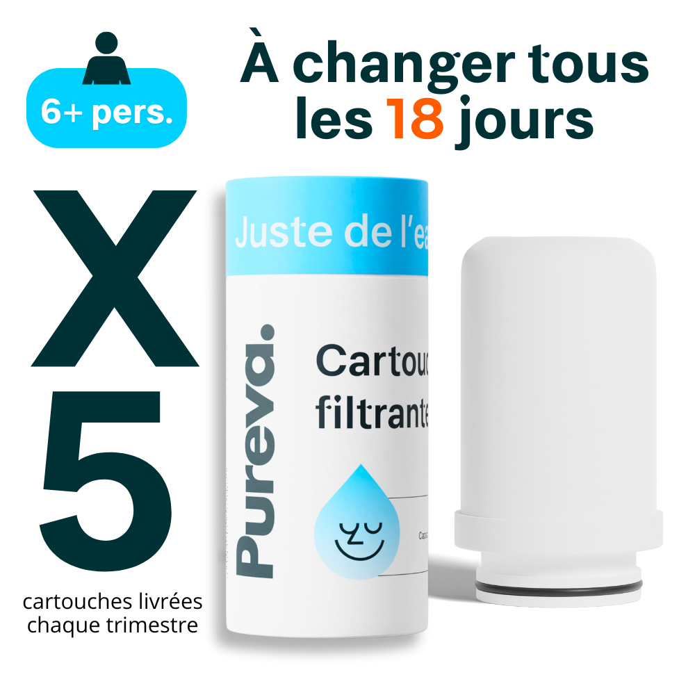 Cartouches Pureva One (3 mois)