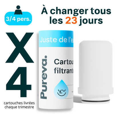 Cartouches Pureva One (3 mois)